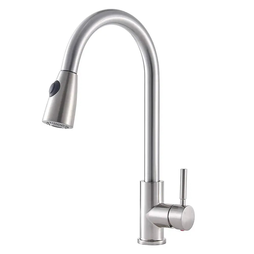 Pull Out Kitchen Faucet SDSN Gold Brushed Pull Down Kitchen Faucets Stainless