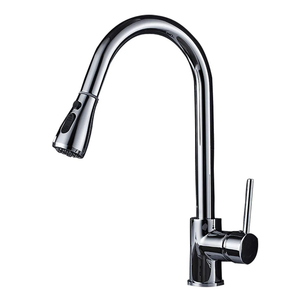 Pull Out Kitchen Faucet SDSN Gold Brushed Pull Down Kitchen Faucets Stainless