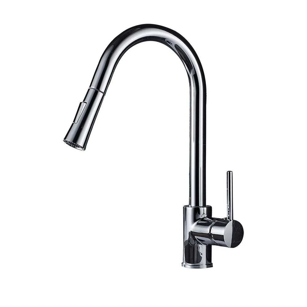 Pull Out Kitchen Faucet SDSN Gold Brushed Pull Down Kitchen Faucets Stainless