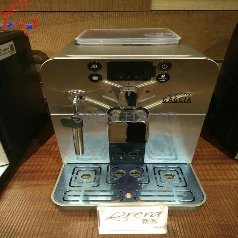 1pc 220V Business/Home Automatic Italian Coffee Machine 1.2L Coffee Machine