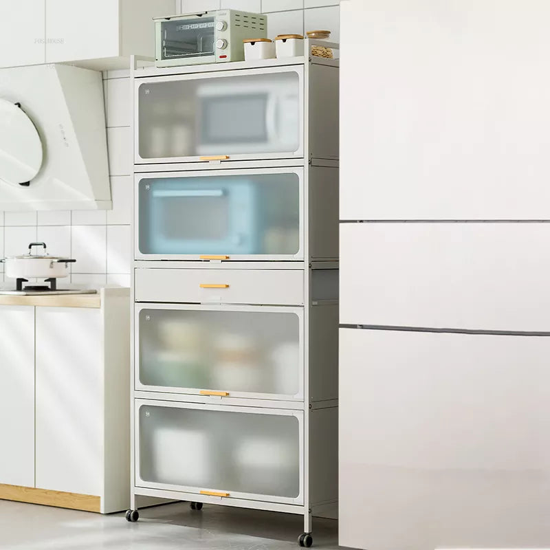 Mobile Kitchen Cabinets Racks Modern Kitchen Furniture  Storage Cabinet