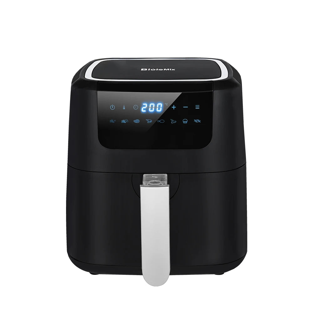 BioloMix Air Fryer One Touch Screen With 8 Cooking Functions