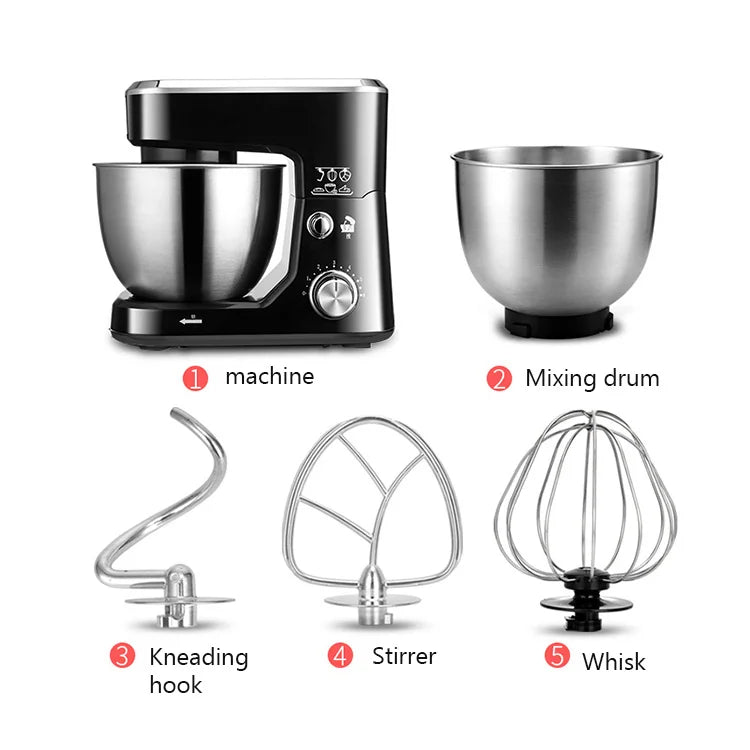 Multifunction Kitchen Appliances Electric Food Stand Mixer Machine